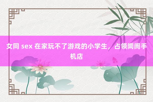 女同 sex 在家玩不了游戏的小学生，占领阛阓手机店